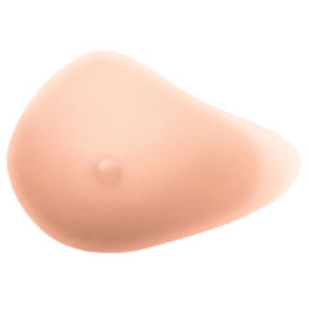 Amoena Silicone Prosthetic Breast Ivory 255 12L w/ Box For Left Mastectomy